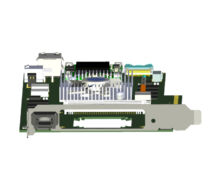 carte pcie kintex ultrascale+ - PFP IV front