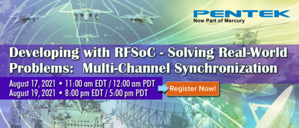 Webinar Pentek - Applications RFSoC : Synchronisation multivoies