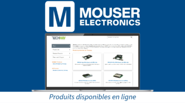 Image TECHWAY et MOUSER partenariat